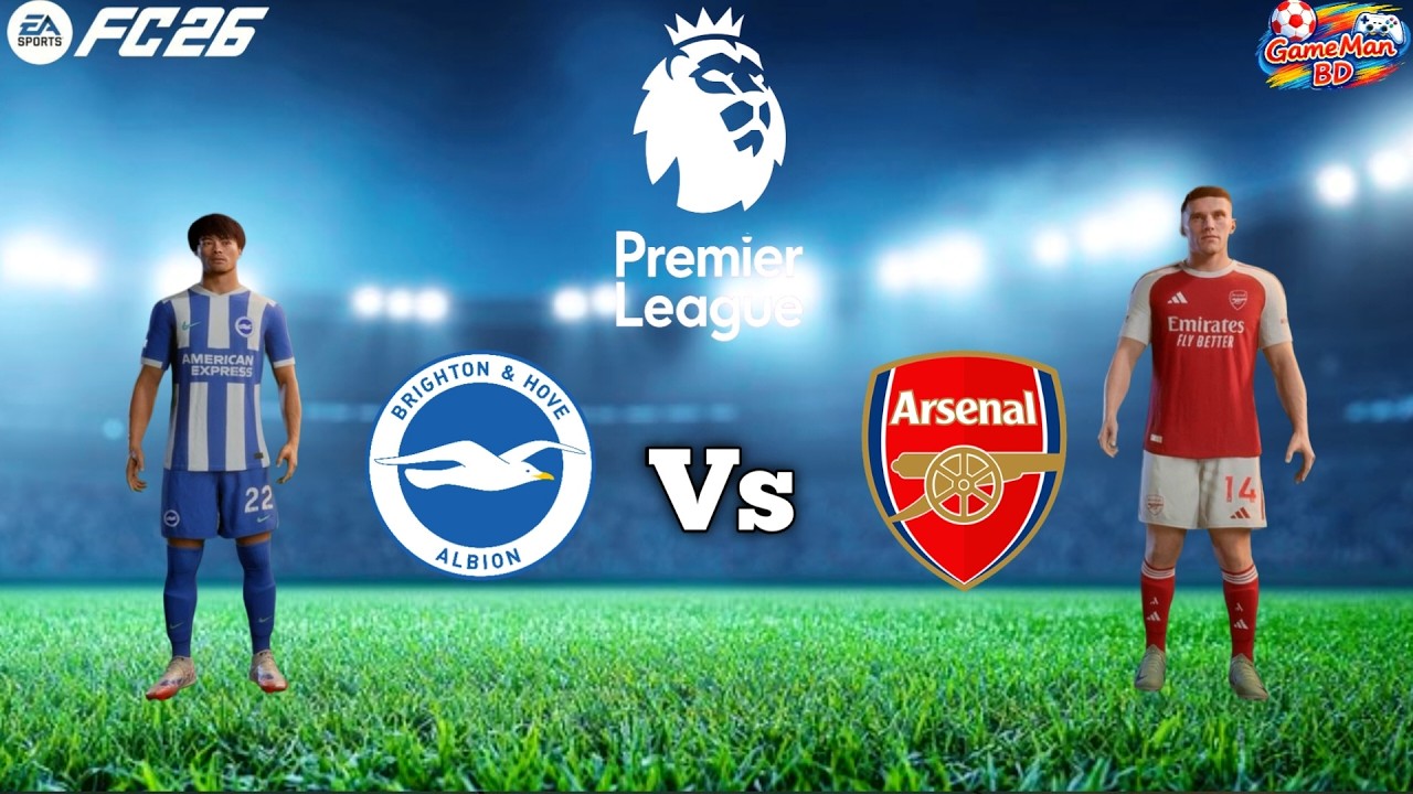 FC 26 - Brighton vs Arsenal - Premier League 25/26.Full Match