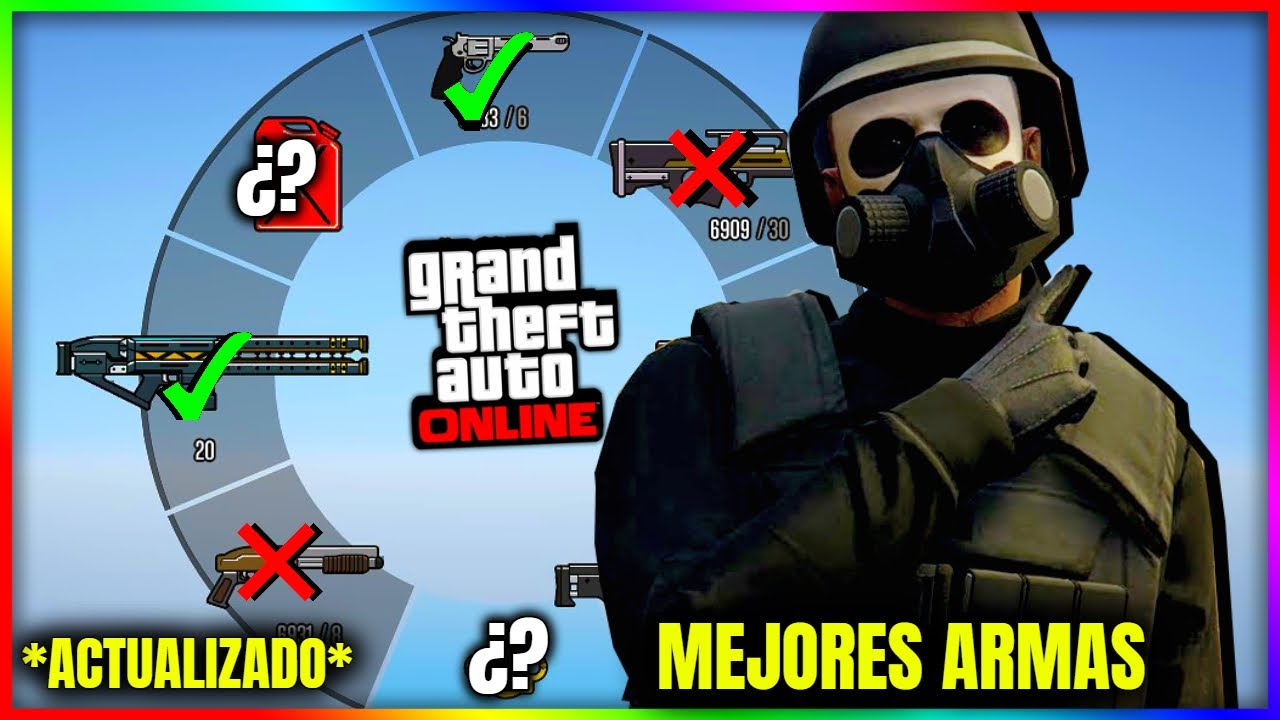 ¡ACTUALIZADO! El MEJOR ARSENAL Que DEBES TENER en GTA5 Online! TOP MEJORES ARMAS *GUIA DEFINITIVA*