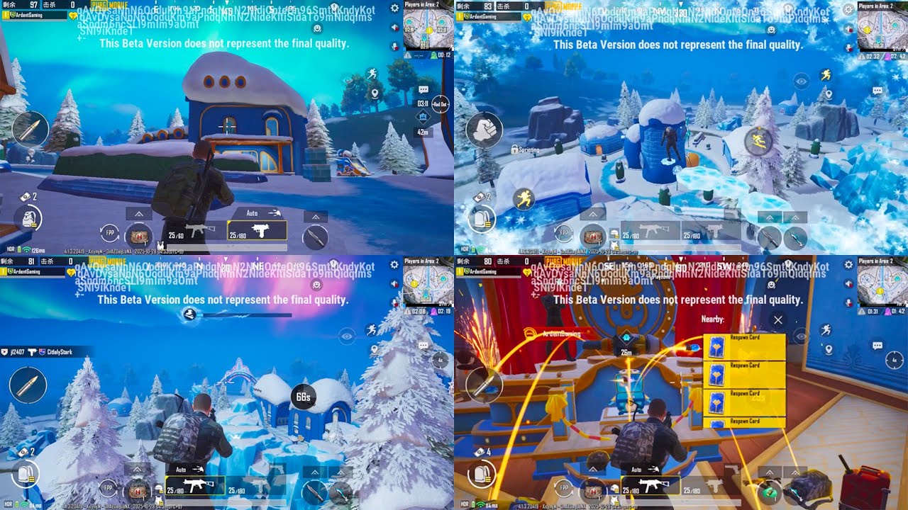 PUBG Mobile 4.1 Update Frosty Funland New Powers & Locations