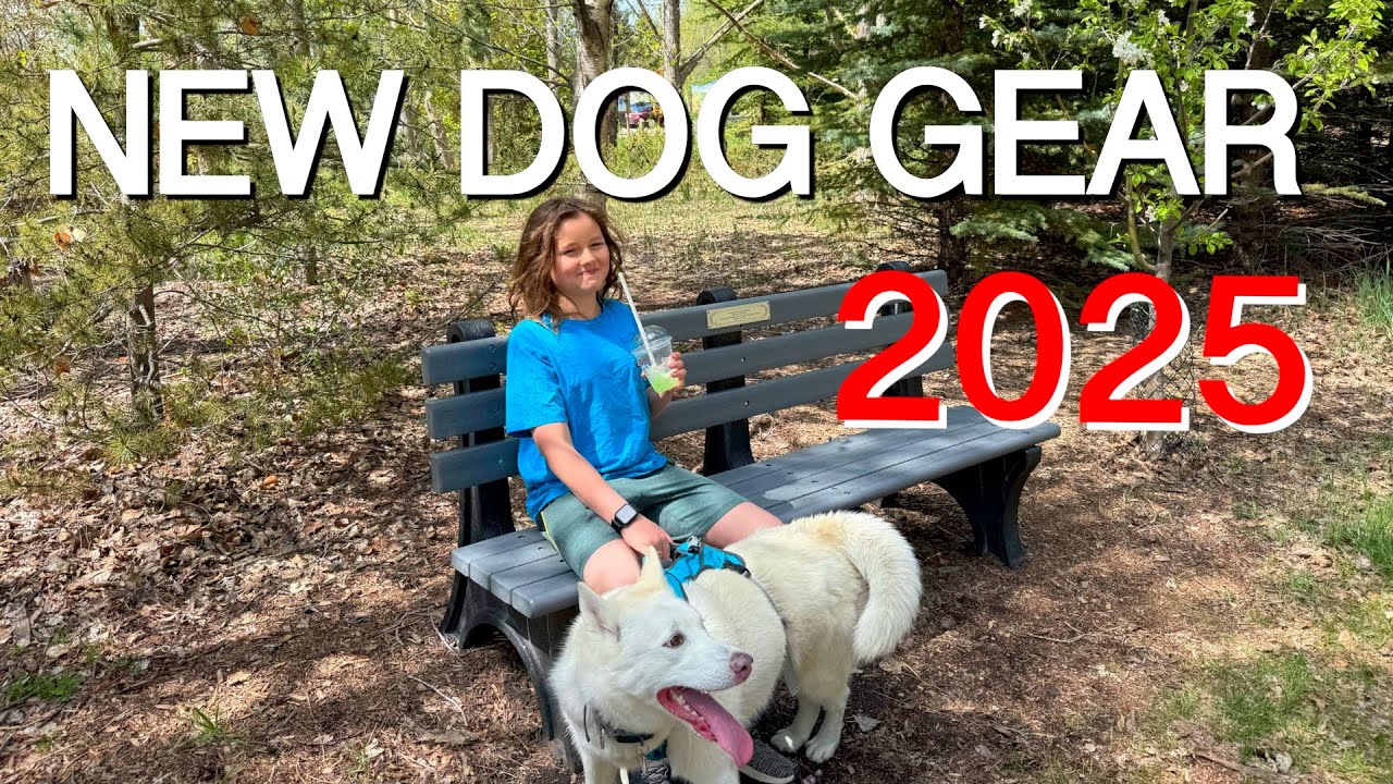 NEW DOG GEAR FOR 2025 - Backpacking, Hiking, Running, Joring