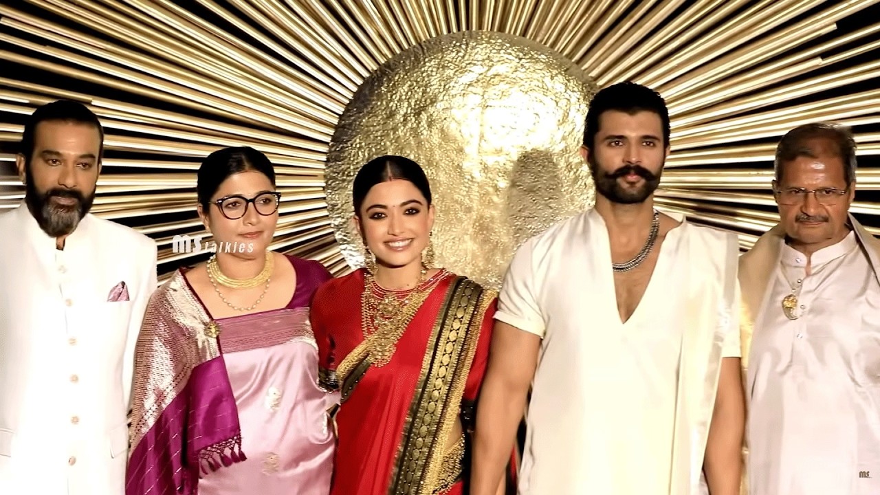 Vijay Devarakonda & Rashmika Mandanna Family Visuals | #virosh Reception