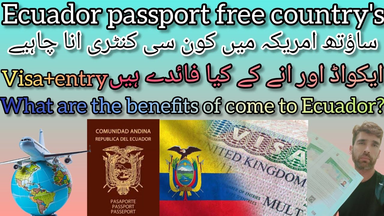 Benefits of Ecuador || why we come to Ecuador || Ecuador passport free country's ||
