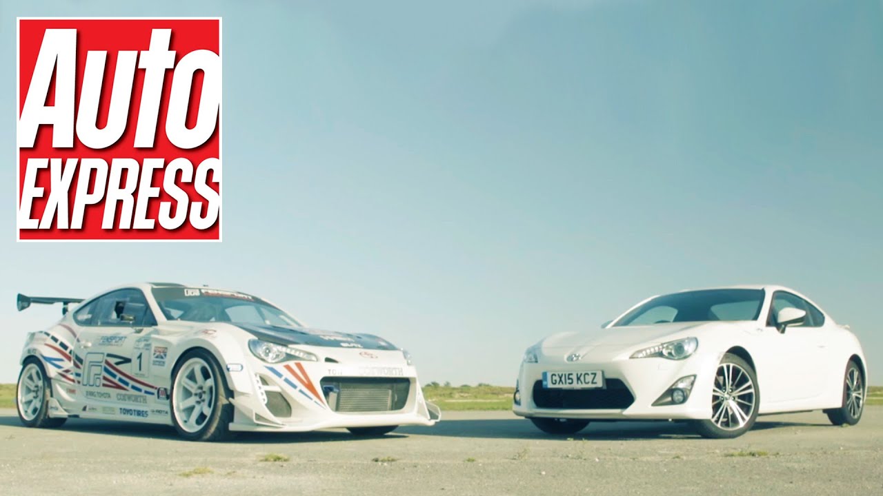 Toyota GT 86 vs Fensport GT86R track battle