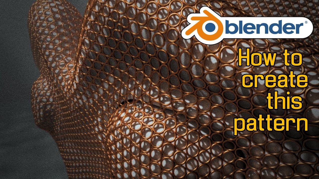 How to create circle mesh pattern on any surface in Blender via Instant Meshes