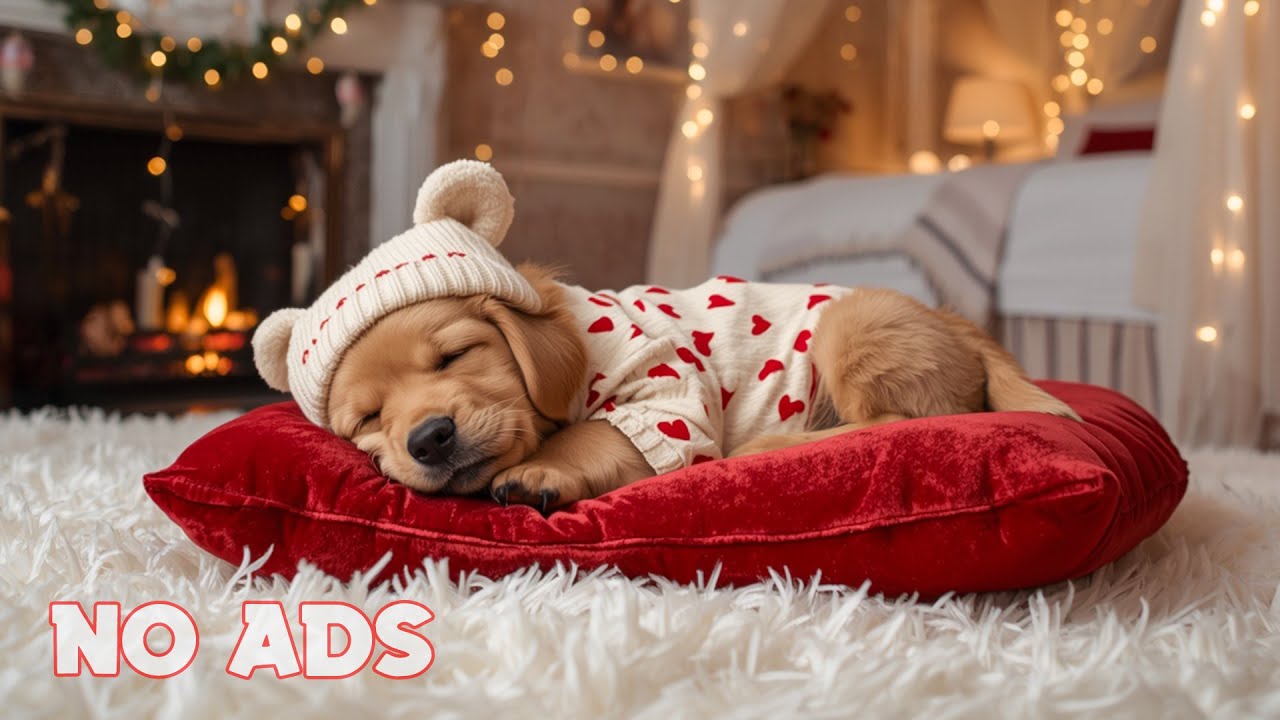 12 Hours Deep Healing Music for Dogs 🍼 Calm Crying Puppies Instantly 🧸 Womb Sounds (No Ads)