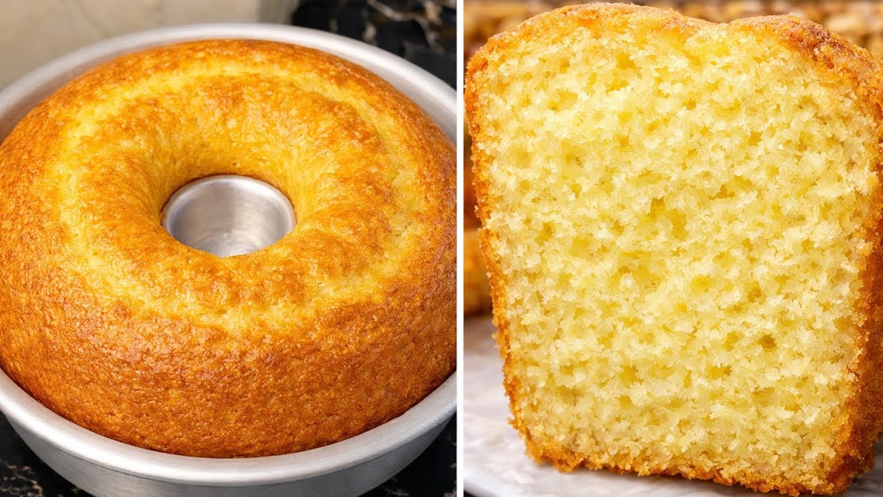 كيكة البرتقال🍊 أنجح وصفة كيك في العالم كيك خفيف بدون يغورت او الحليب بي خلطة سحرية😋