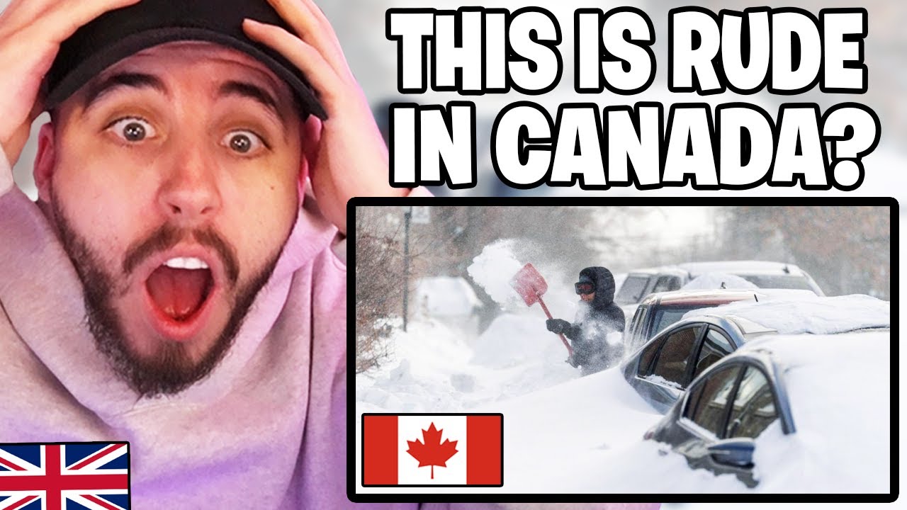 Brit Reacts to Things You Shouldn't Be Doing In Canada!