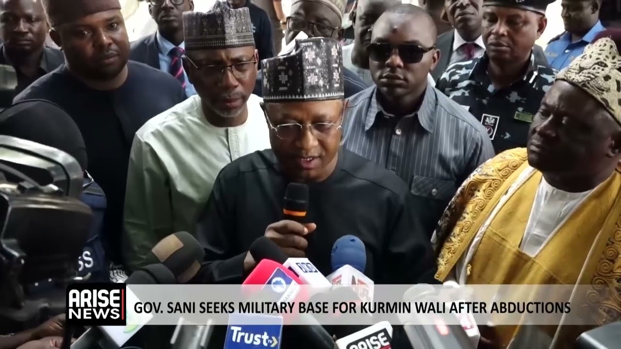 GOV. SANI SEEKS MILITARY BASE FOR KURMIN WALI AFTER ABDUCTIONS