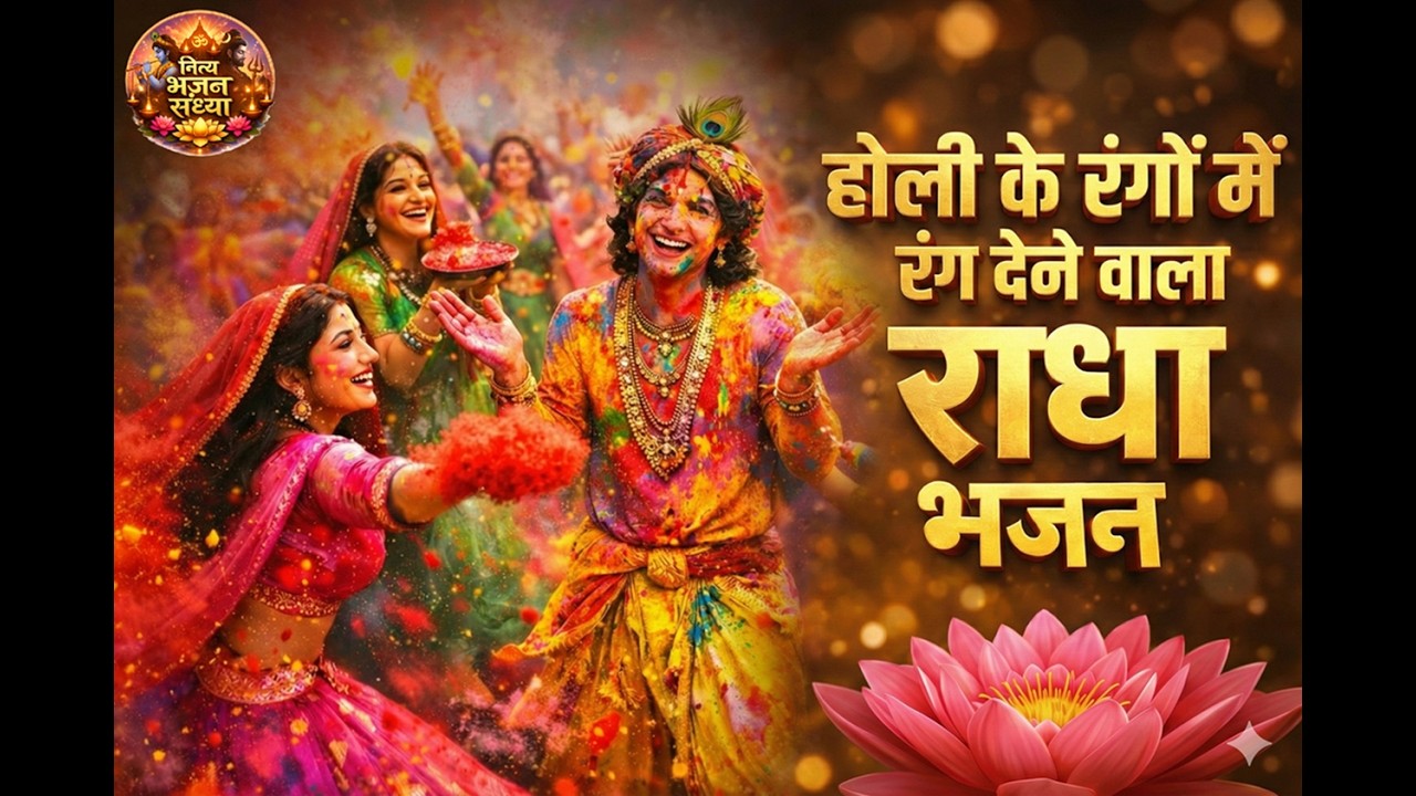 सखियों ने घेरा कृष्ण को | होली का धमाल | Radha Rani Bhajan | Radhe Radhe | Radha Krishna Bhakti