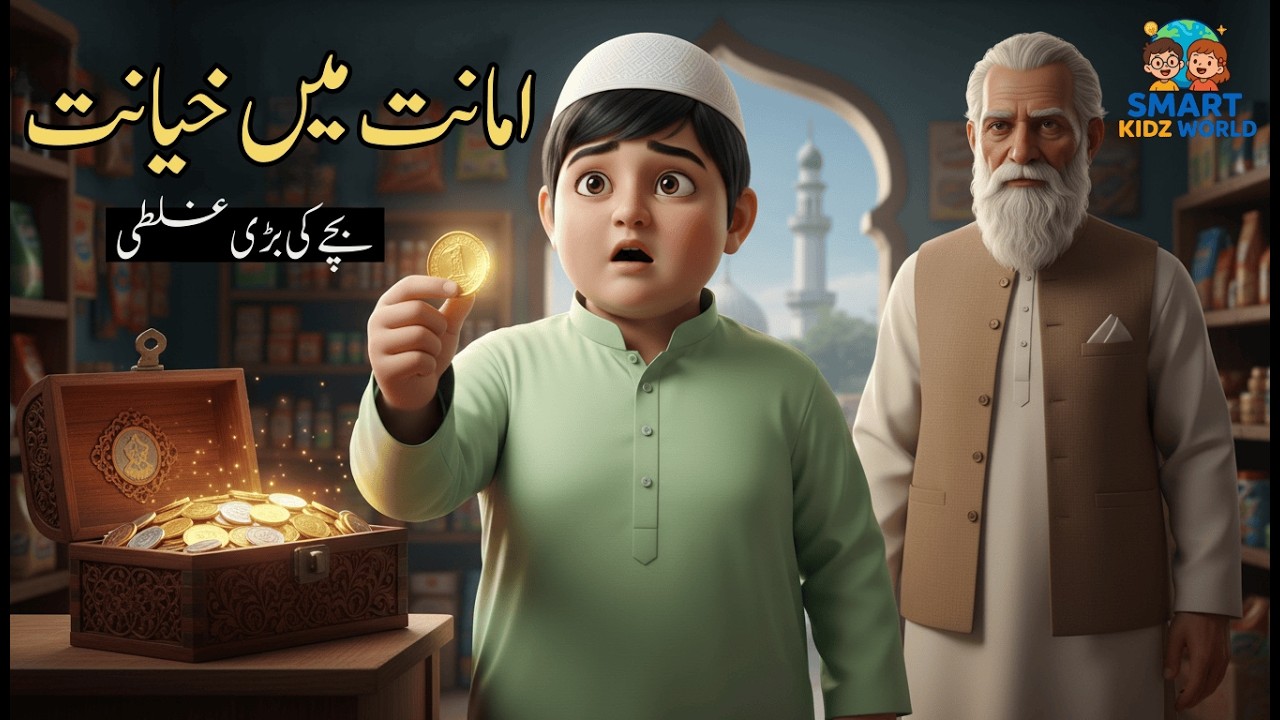 Us Ne Amanat Ka Sikka Le Liya… | Amanat Mein Khayanat | Islamic Story For Kids #smartkidzworld