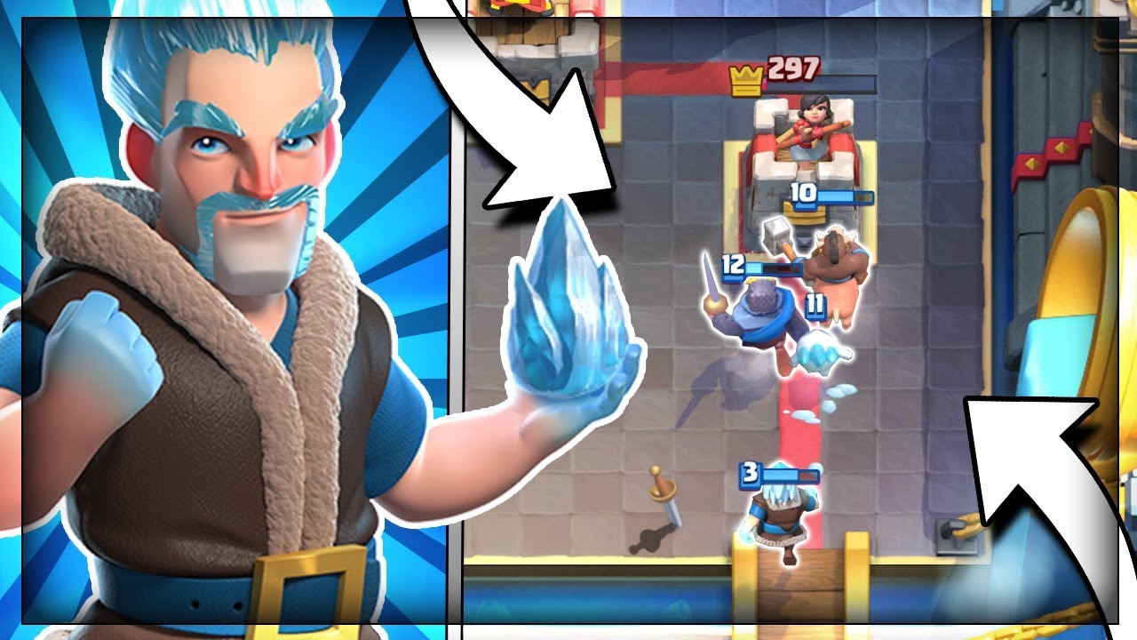 AMAZING ICE WIZARD HOG DECK!! 2.9 CYCLE DECK - Arena 7 to Arena 11 - Clash Royale Strategy