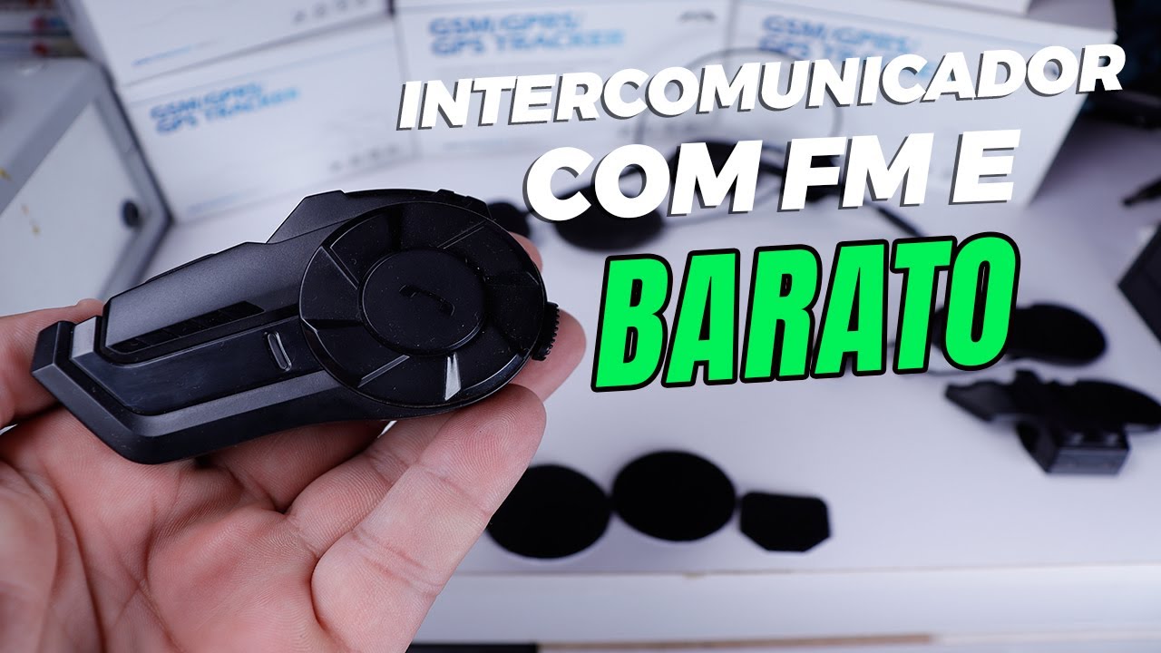 Intercomunicador de moto com fm mais barato que V6 V6 plus V8 V800Fm