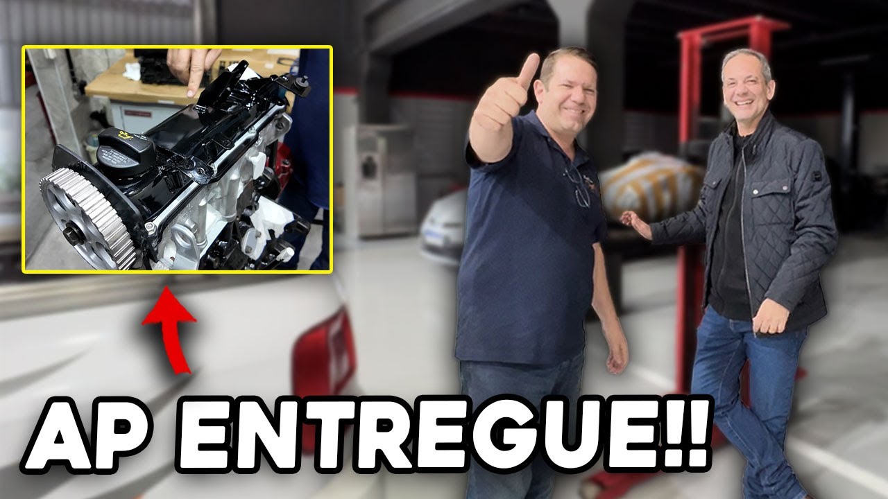 ENTREGA DO MOTOR AP 2.0 DE SANTANA PARA O ADG NA @Canal High Torque