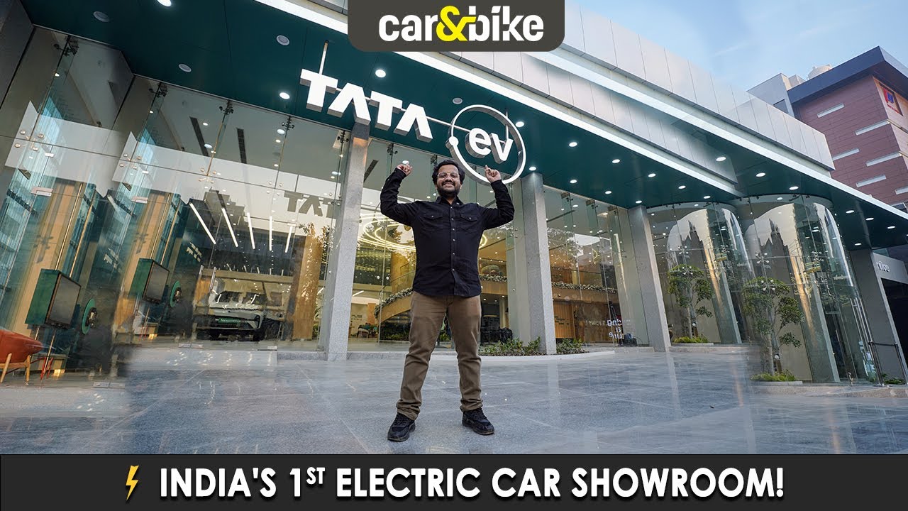 Visiting Tata EV Store -- India's FIRST electric car showroom!