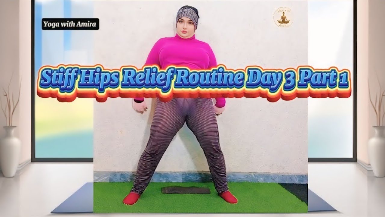 👉 Stiff Hips Relief Routine | Hip Flexibility & Mobility | Day 3 Part 1