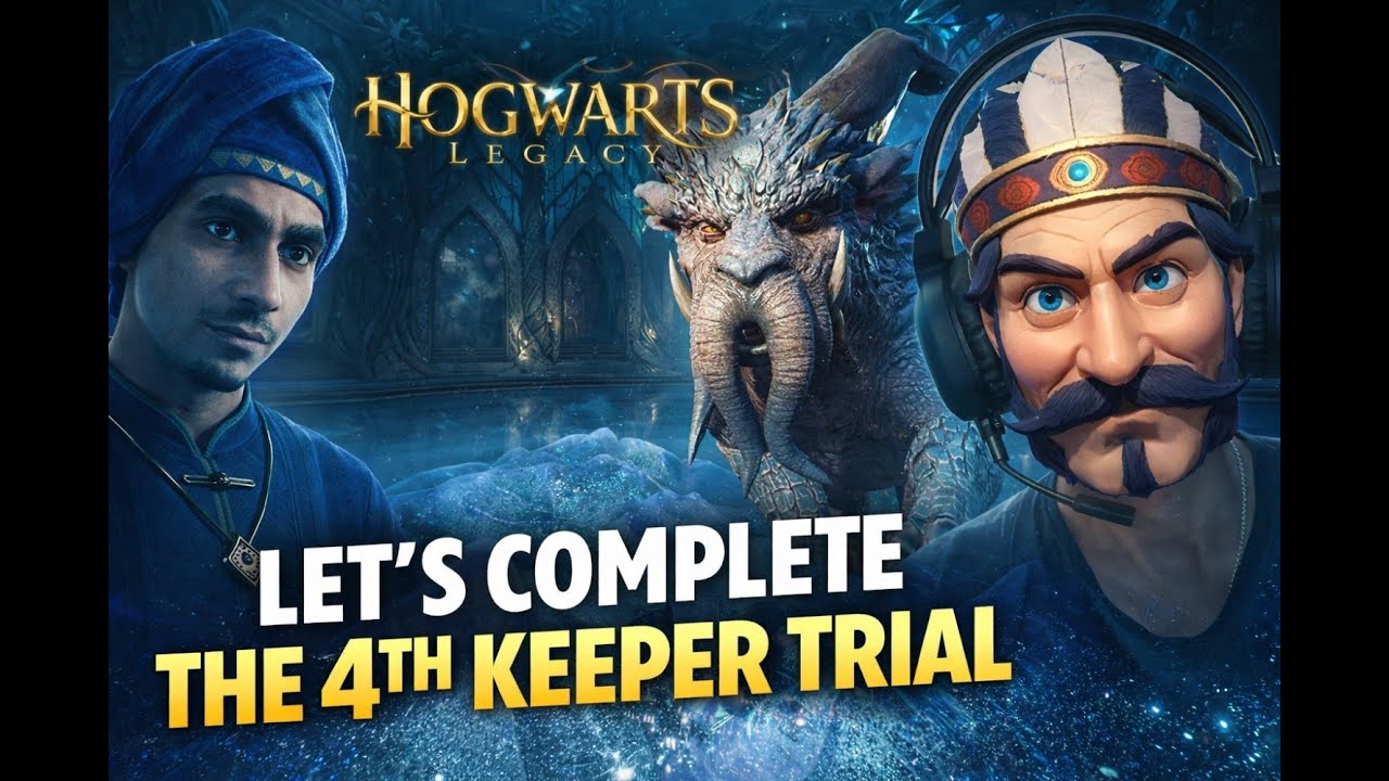 Lets Complete the 4th Keeper Trial in #hogwartslegacy  EP27🔥 #virtualravan