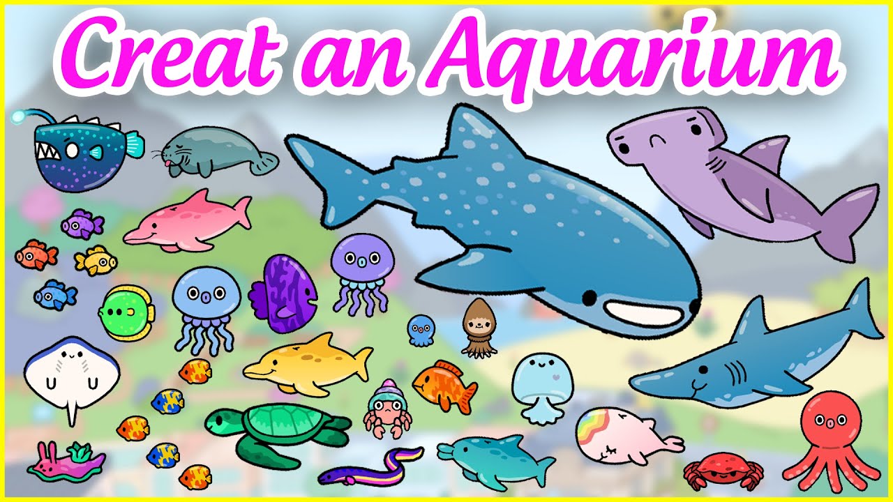 🐠🐳🐬 Create an Amazing Aquarium in Toca Life World | Toca Amore TV