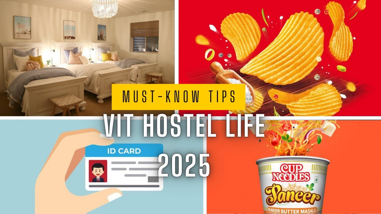 🎓 VIT Hostel Life 2025 | Must-Know Tips for Freshers | Food, Curfew, Outing Rules & More! #VITHostel