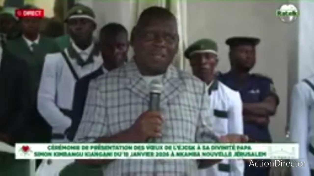 Message de sa Divinité PAPA Simon kimbangu kiangani na voeux   na nkamba 18 janvier 2026 toyoka 