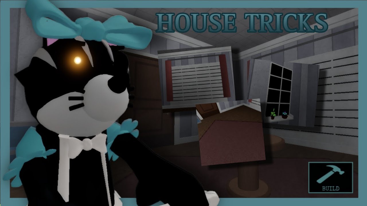 3 house tricks for your build in piggy build mode | Roblox