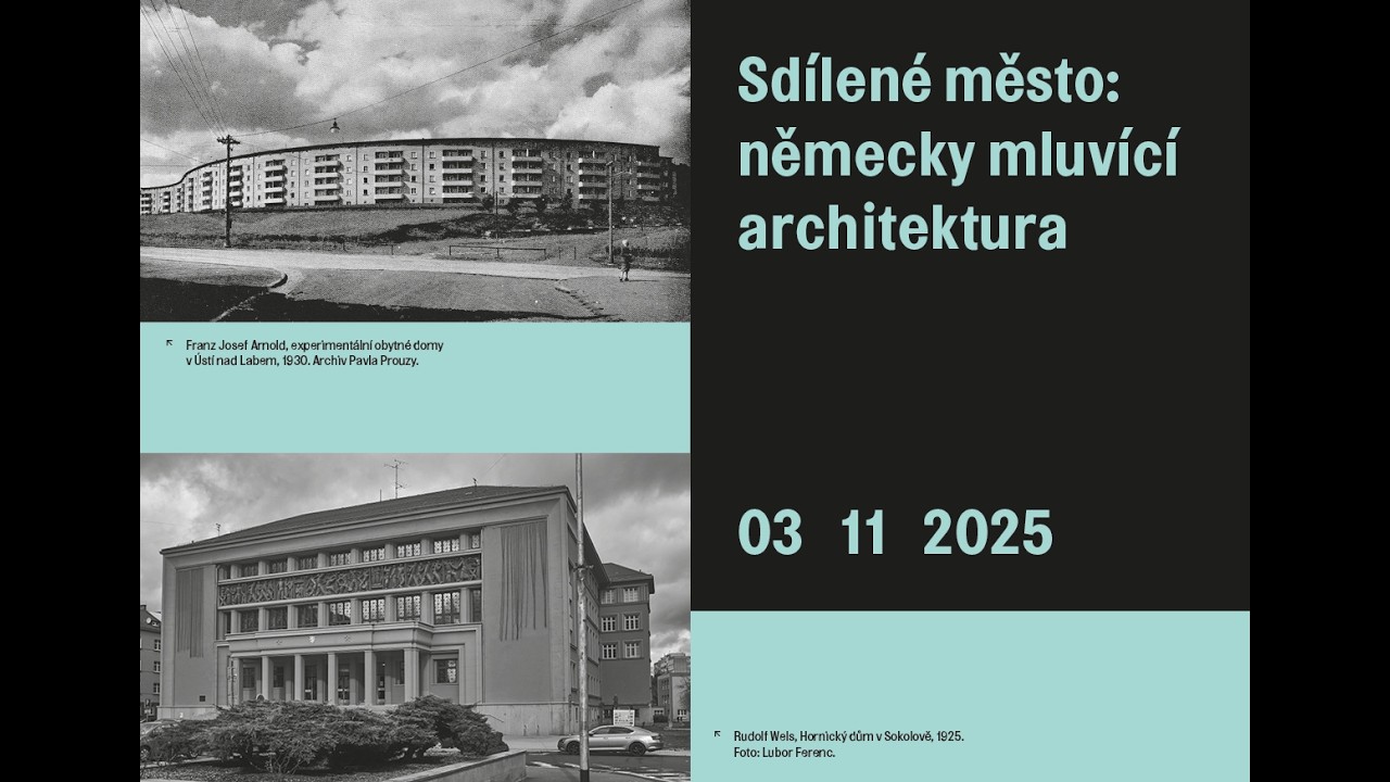 Německy mluvící architektura: Věra Vostřelová – Lenka Kerdová