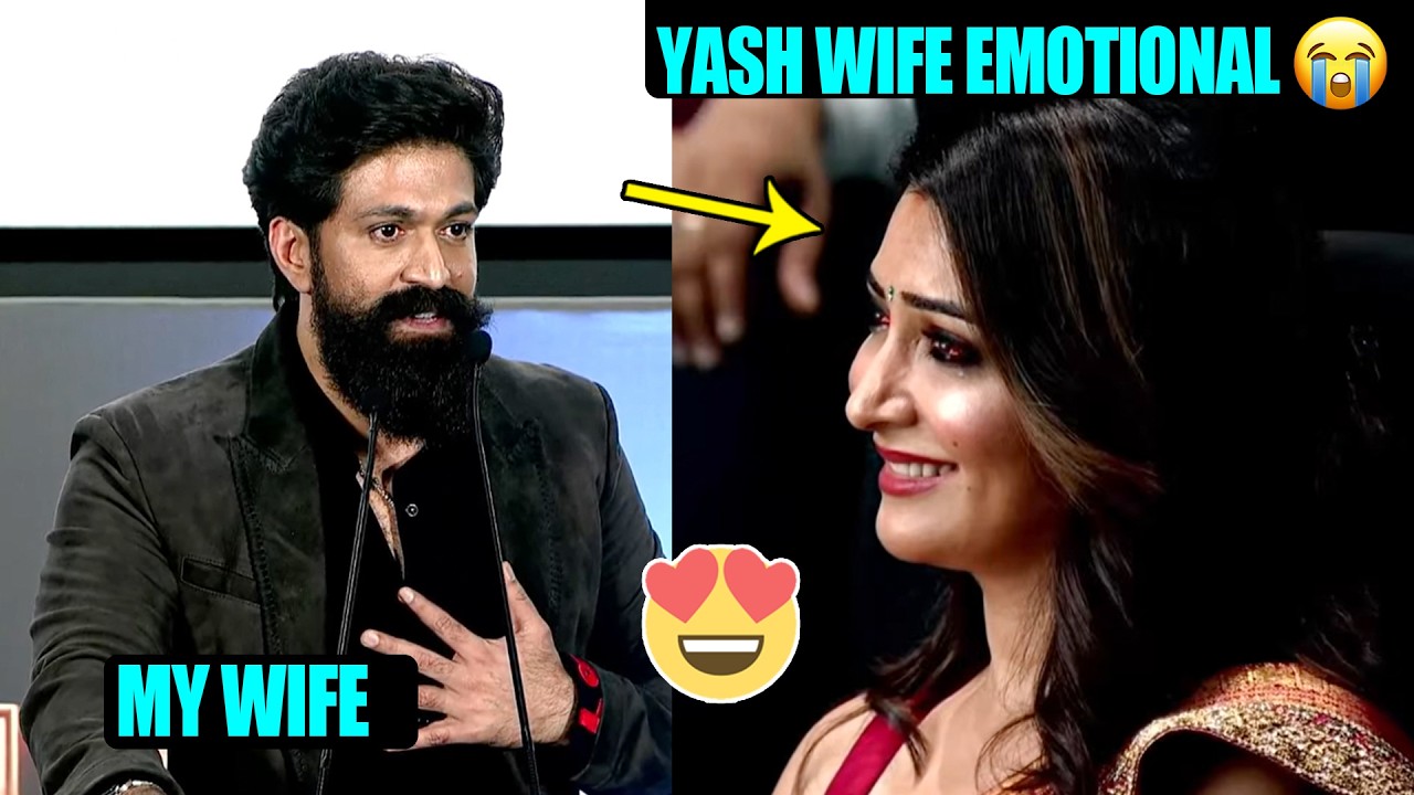 Rocking Star Yash Superb Speech @ Toxic Movie Trailer Launch Event | Yash Wife Reaction | Nayanatara