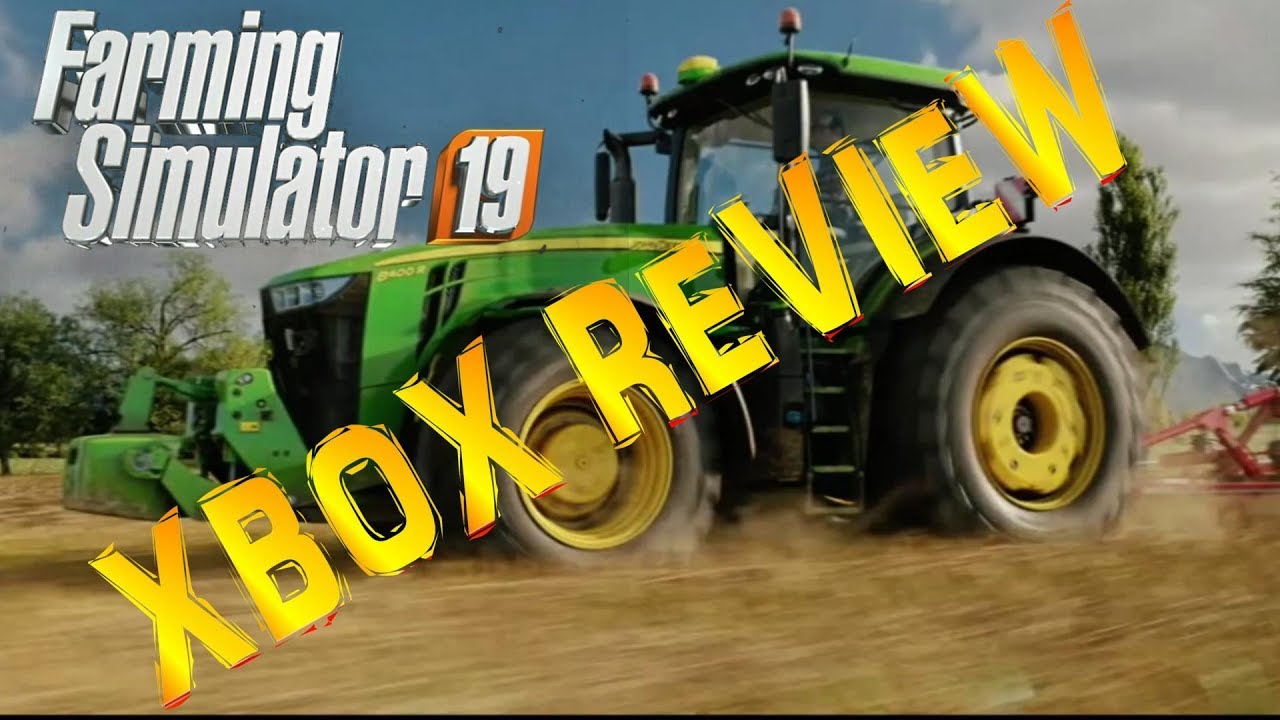 FARMING  SIMULATOR 19 REVIEW XBOX ONE CONSOLE