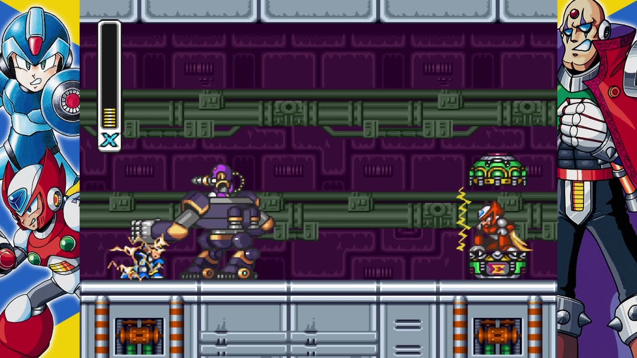 ロックマンX 　「波動拳」vs「VAVA」
