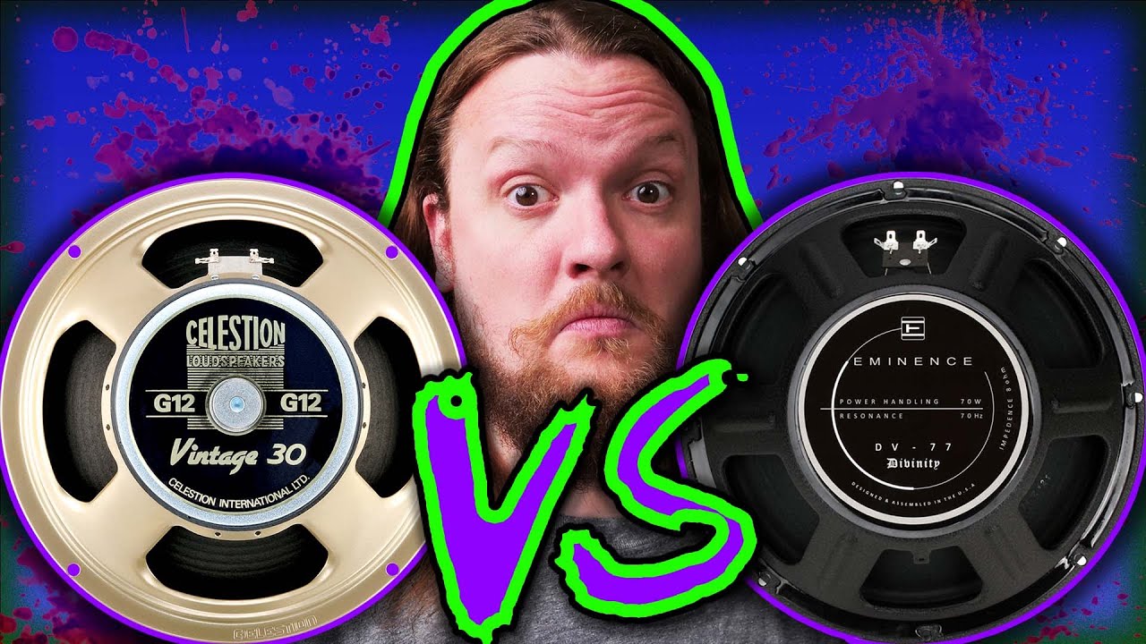 Eminence DV-77's vs Celestion V-30's - METAL