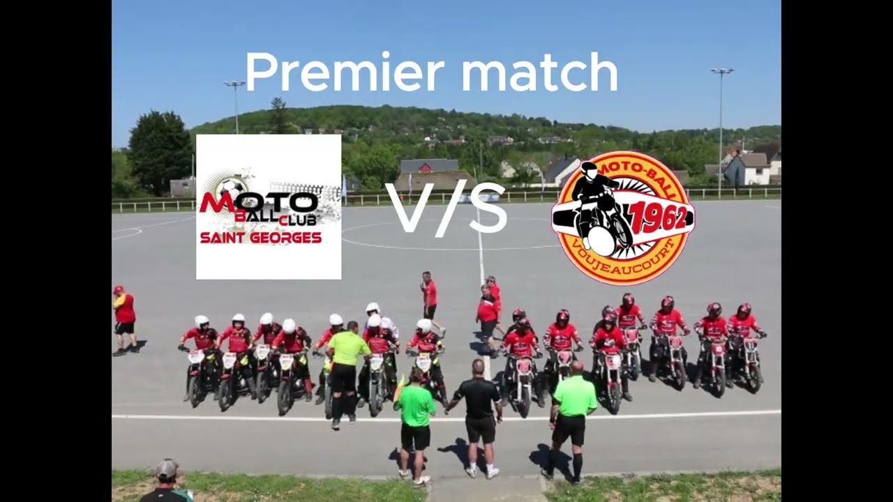 MOTO BALL Coupe de France  Saint Georges V/S Voujeaucourt