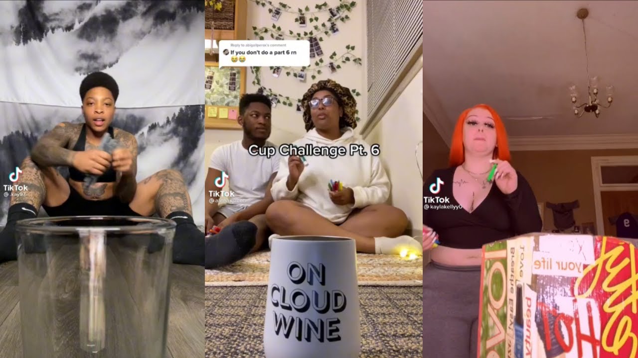 Tik Tok Compilation | #CUPCHALLENGE