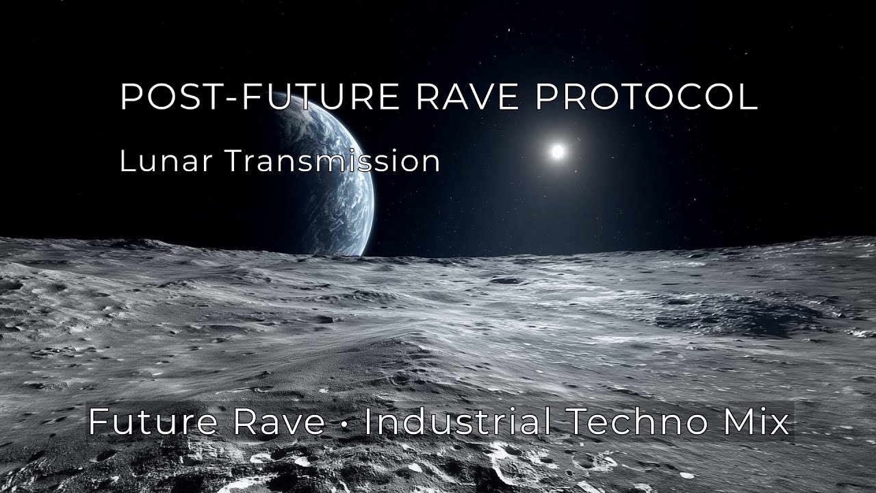 Future Rave / Industrial Techno Mix | Lunar Transmission | POST-FUTURE RAVE PROTOCOL