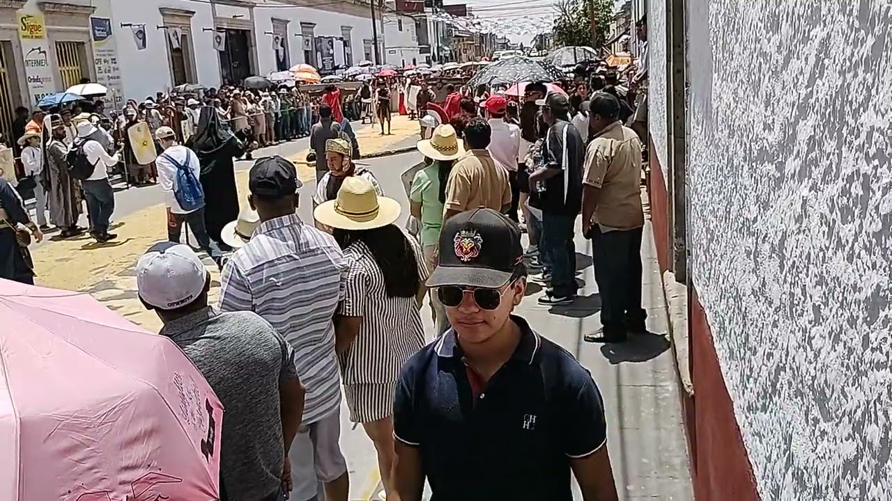 Viacrucis de Semana Santa Indaparapeo 2025