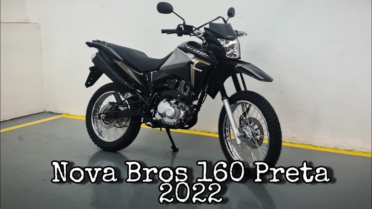 NOVA BROS 160 PRETA 2022 (APRESENTAÇÃO E VALOR)