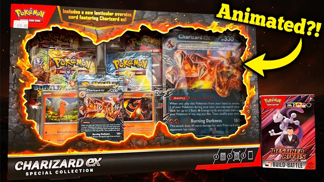 The BEST Pokémon Jumbo Card Yet! - Charizard EX Special Collection Opening!