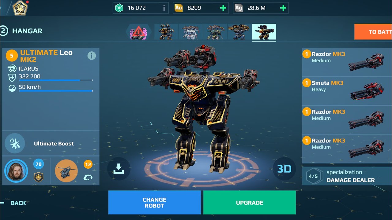 Ultimate Leo Smuta Razdor | War Robots Gameplay 