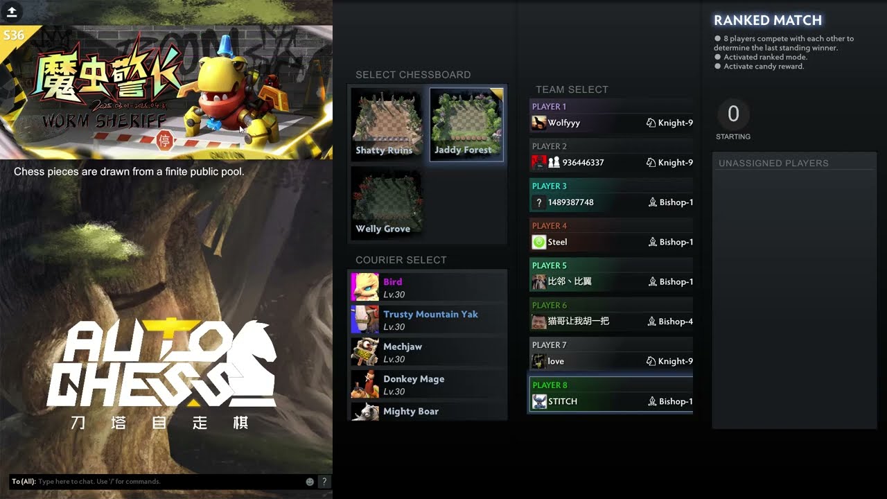 Dota 2 - DOTA AUTO CHESS (Human & Elemental)
