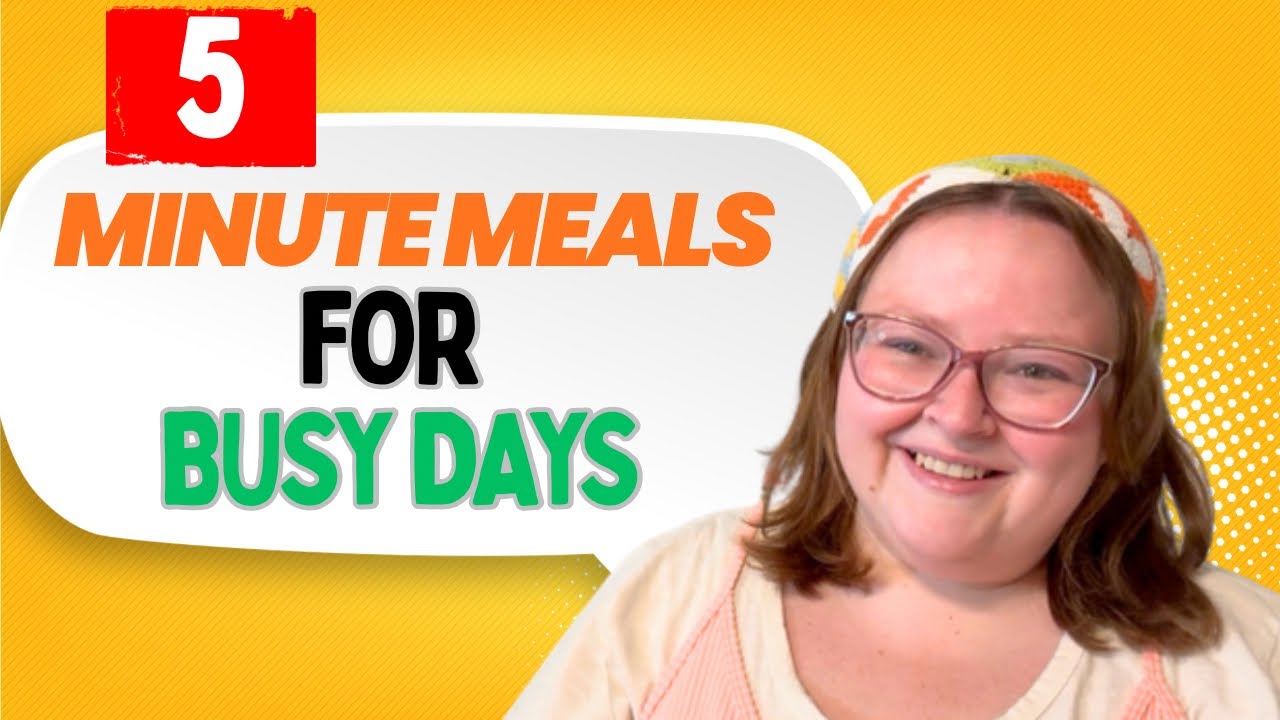5 Minute Meals for Busy Days || Quick & Easy Recipes to Save Time in the Kitchen 