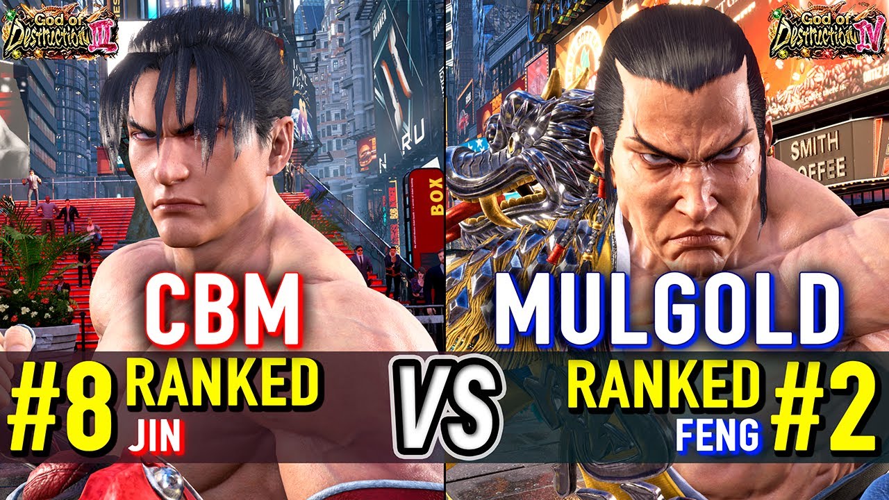 T8 🔥 CBM (#8 Ranked Jin) vs MULGOLD (#2 Ranked Feng) 🔥 Tekken 8 High Level Gameplay
