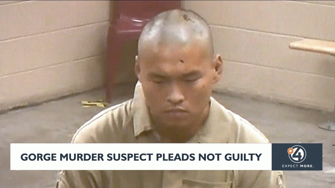 Gorge murder suspect pleads not guilty to assault, murder charges