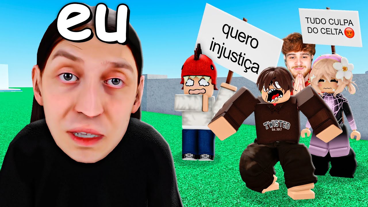 fingindo ser o FELCA e IRRITANDO CRIANÇAS no ROBLOX