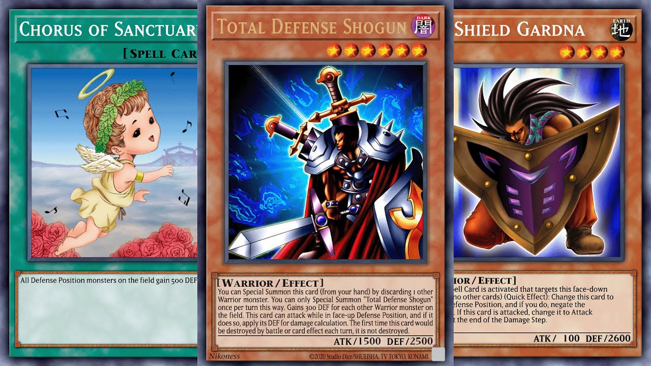 Yu Gi Oh! Power Of Chaos JOEY THE PASSION TOTAL DEFENSE SHOGUN DECK