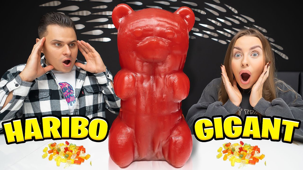ZROBILIŚMY ŻELKOWEGO MISIA HARIBO XXL