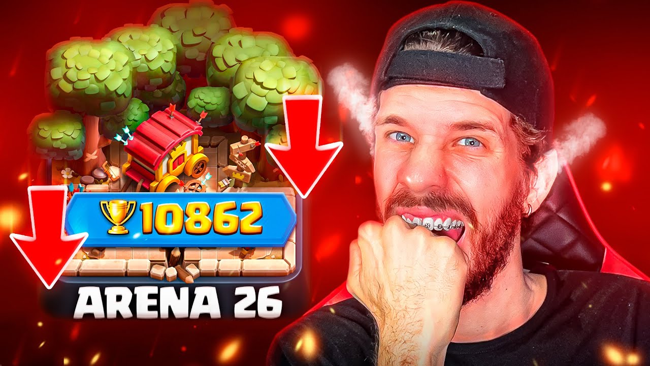 TANTO ESTRESSE PARA CONTINUAR LONGE DOS 11K DE TROFÉUS!! 🏆 