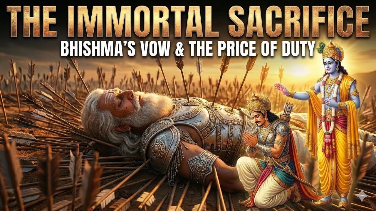 अंतिम समय में श्री कृष्ण ने क्या कहा? | Bhishma Pitamah’s Last Lesson