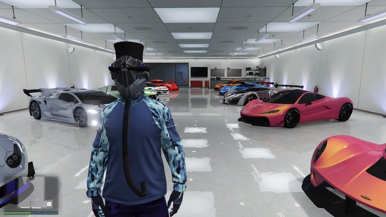GTA 5 Online Meine Garagen Tour