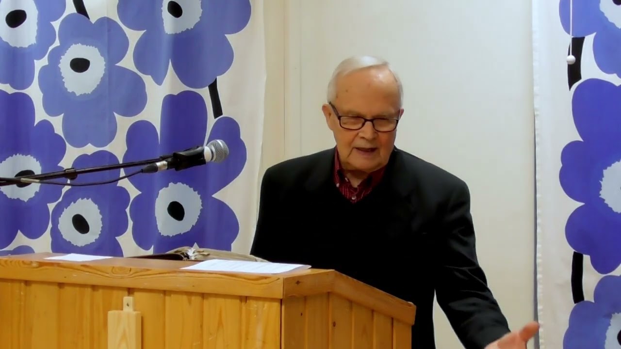 Jeesuksen tulemus. Heimo Nuutinen puhuu. Tervehdys Länsi-Päijänteen seurakunnasta 28.12.2025.