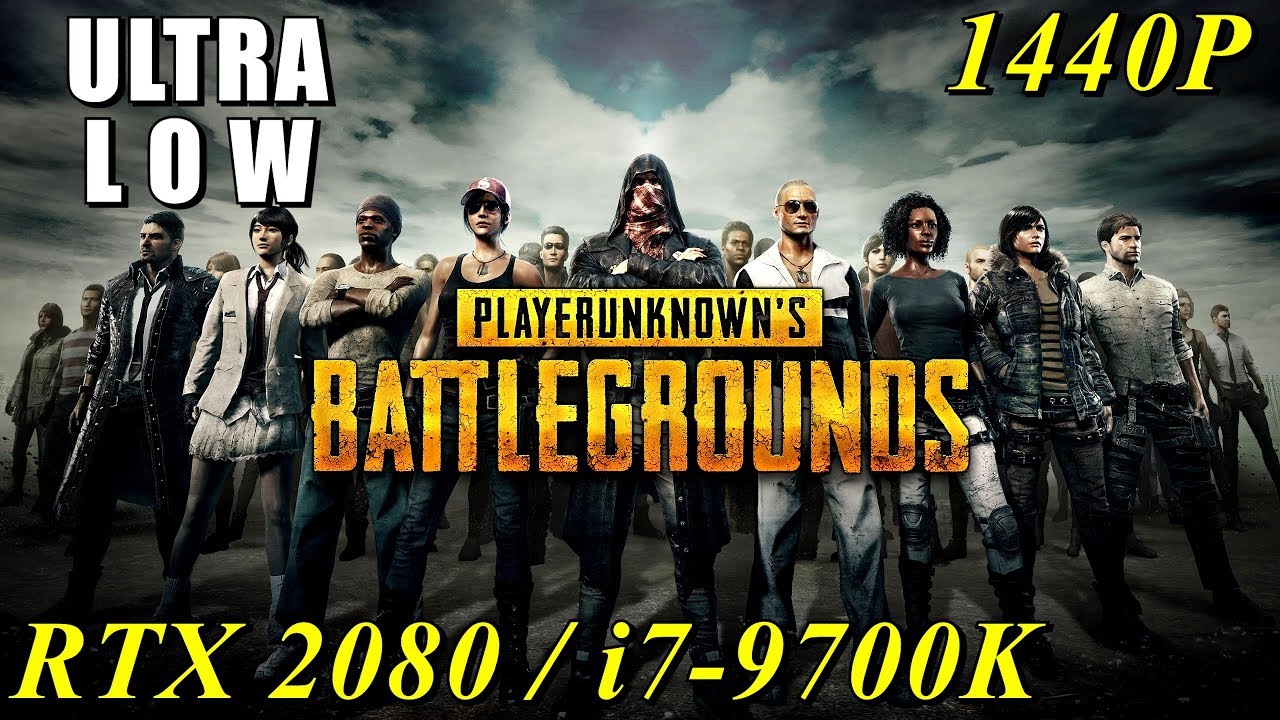 PUBG RTX 2080 OC & 9700K 4.6GHz [ Ultra + Very Low - 1440P ]