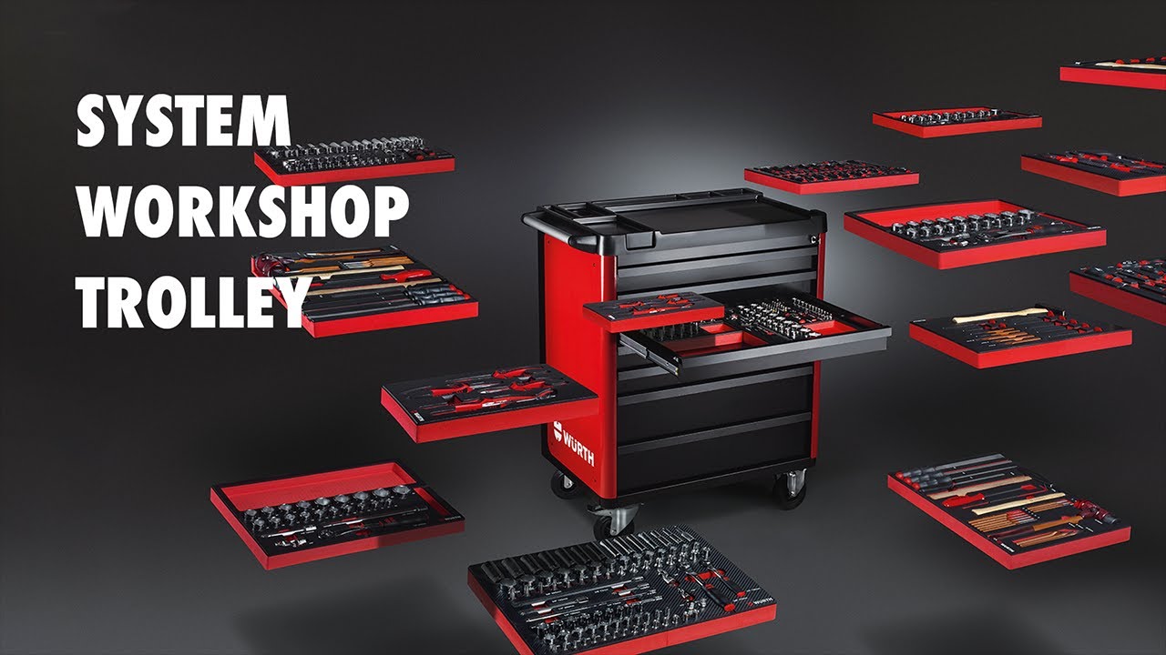 Wurth System Workshop Trolley | Würth Malaysia
