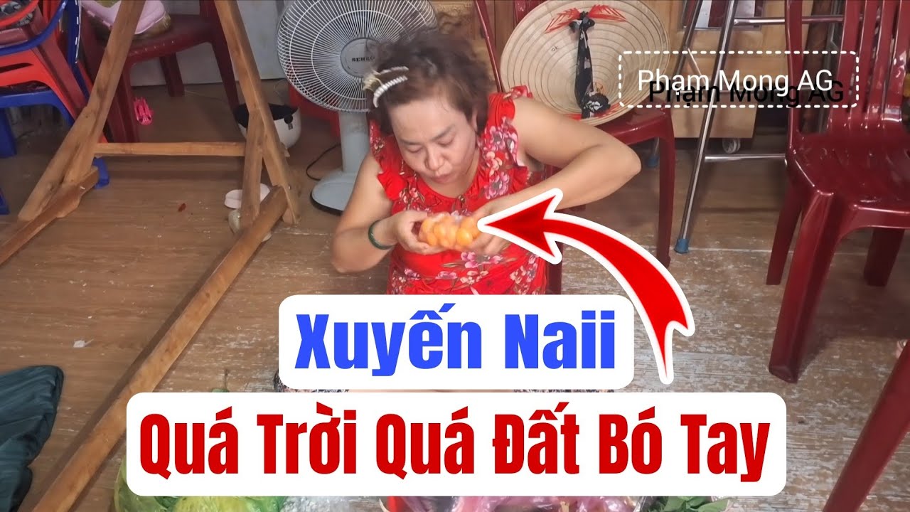 Xuyến Naii ăn chay hôm qua hôm nay ăn mặn quá trời quá đất #phạmmongag #xuyennaii 